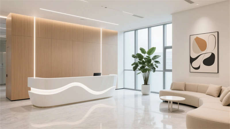 光境共生·自然謐境, 合肥2000平辦公室裝修設(shè)計(jì)
