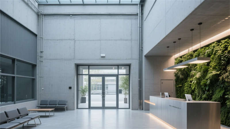 智能人性化, 合肥現(xiàn)代工業(yè)風(fēng)廠房裝修設(shè)計(jì)效果圖