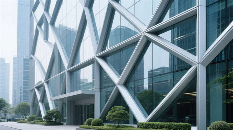 創(chuàng)新幾何美學(xué)，合肥3000平現(xiàn)代簡(jiǎn)約辦公空間設(shè)計(jì)裝修效果圖