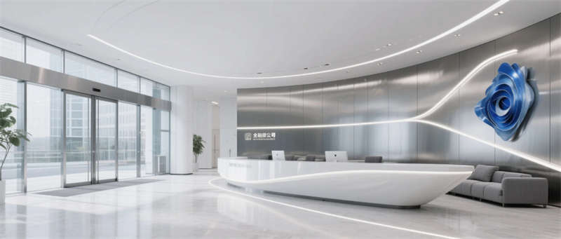 智感互聯(lián)，靈動(dòng)空間——合肥金融企業(yè)辦公樓裝修設(shè)計(jì)效果圖欣賞