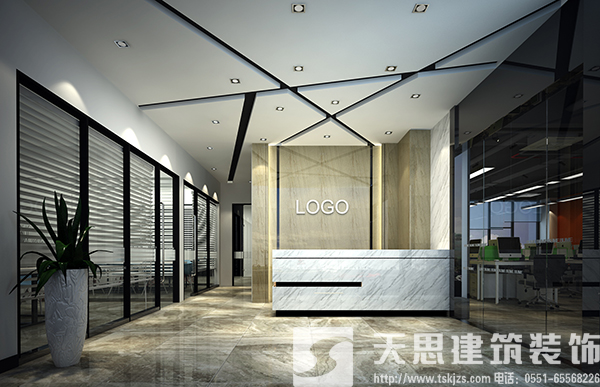 驚鴻一瞥中的<a href=http://m.lxj10.cn/ target=_blank class=infotextkey>合肥辦公室裝修</a>案例